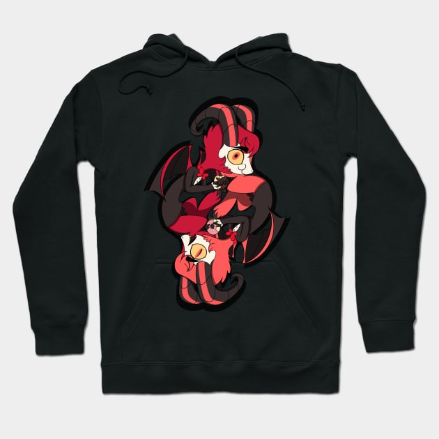 Dazzle and Razzle Hoodie by CreepyChara